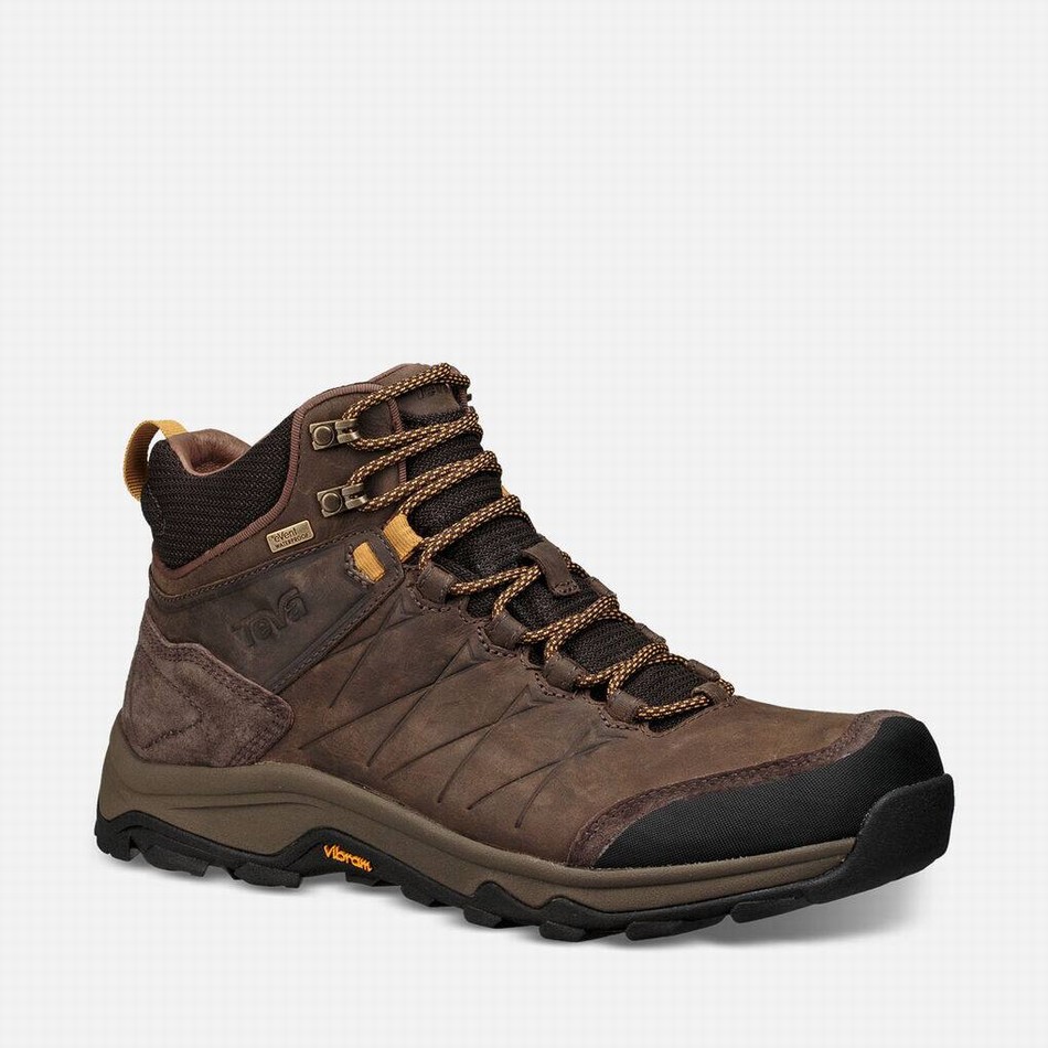 Teva Arrowood Riva Mid Waterproof Walking Boots Coffee | 2718702