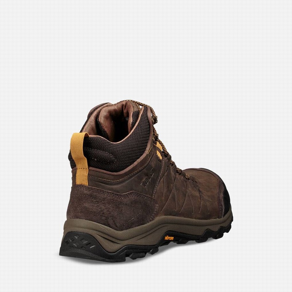 Teva Arrowood Riva Mid Waterproof Walking Boots Coffee | 2718702