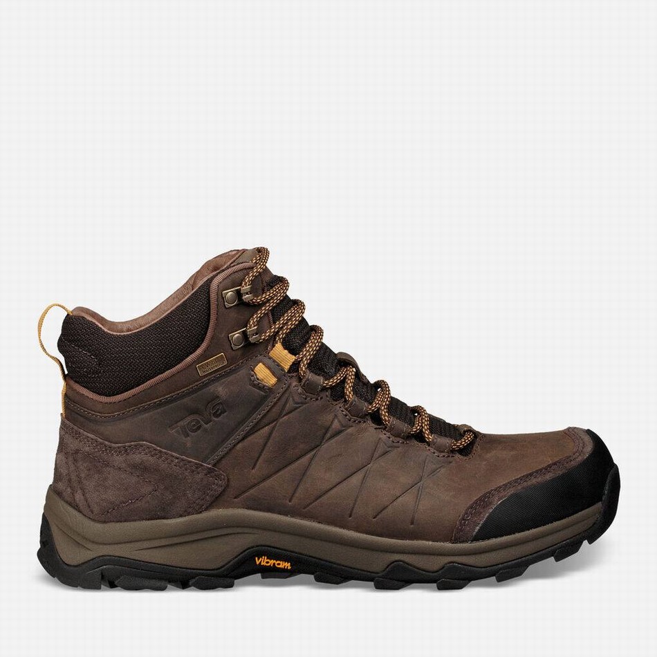 Teva Arrowood Riva Mid Waterproof Walking Boots Coffee | 2718702