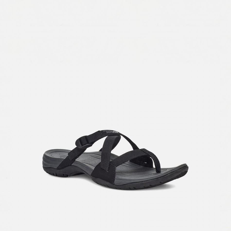 Teva Ascona Flip Flops Black | 1406048