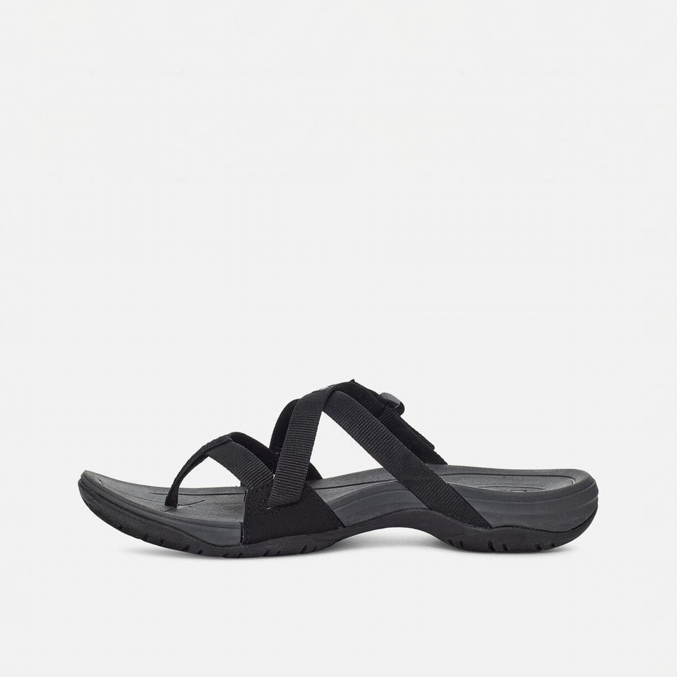 Teva Ascona Flip Flops Black | 1406048