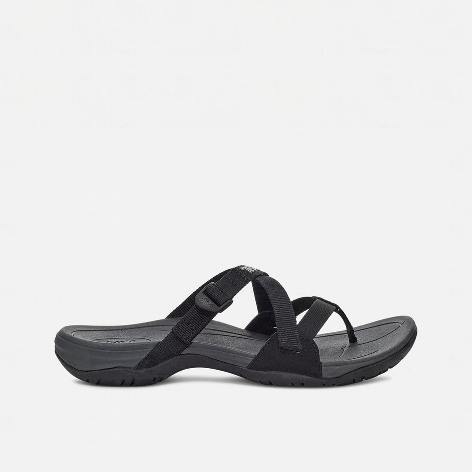 Teva Ascona Flip Flops Black | 1406048