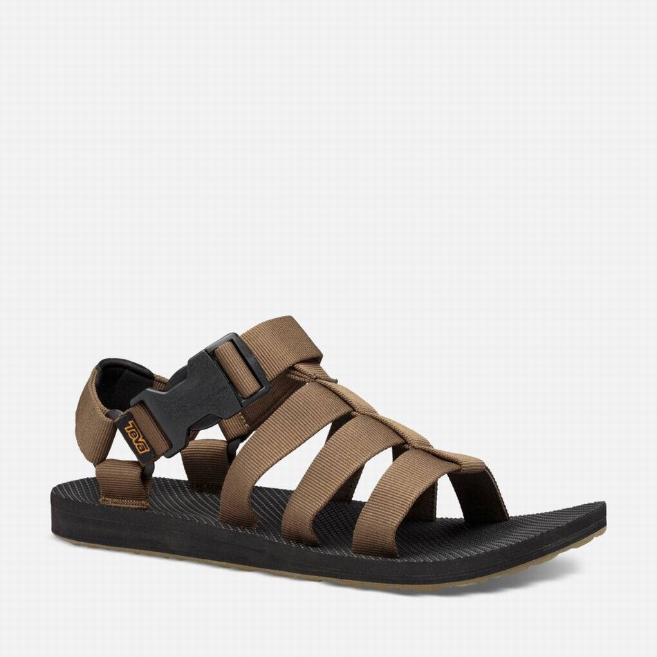 Teva Dorado Sandals Dark Olive | 7279392