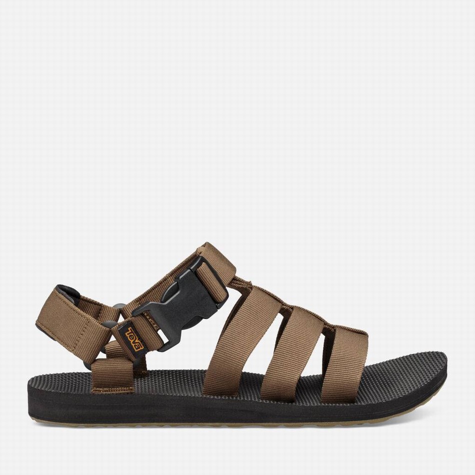 Teva Dorado Sandals Dark Olive | 7279392