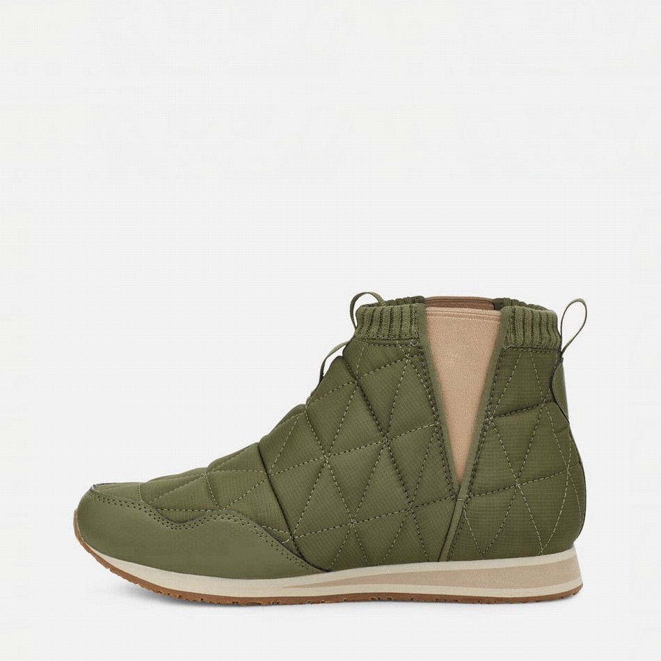 Teva Ember Mid Boots Olive | 1495021