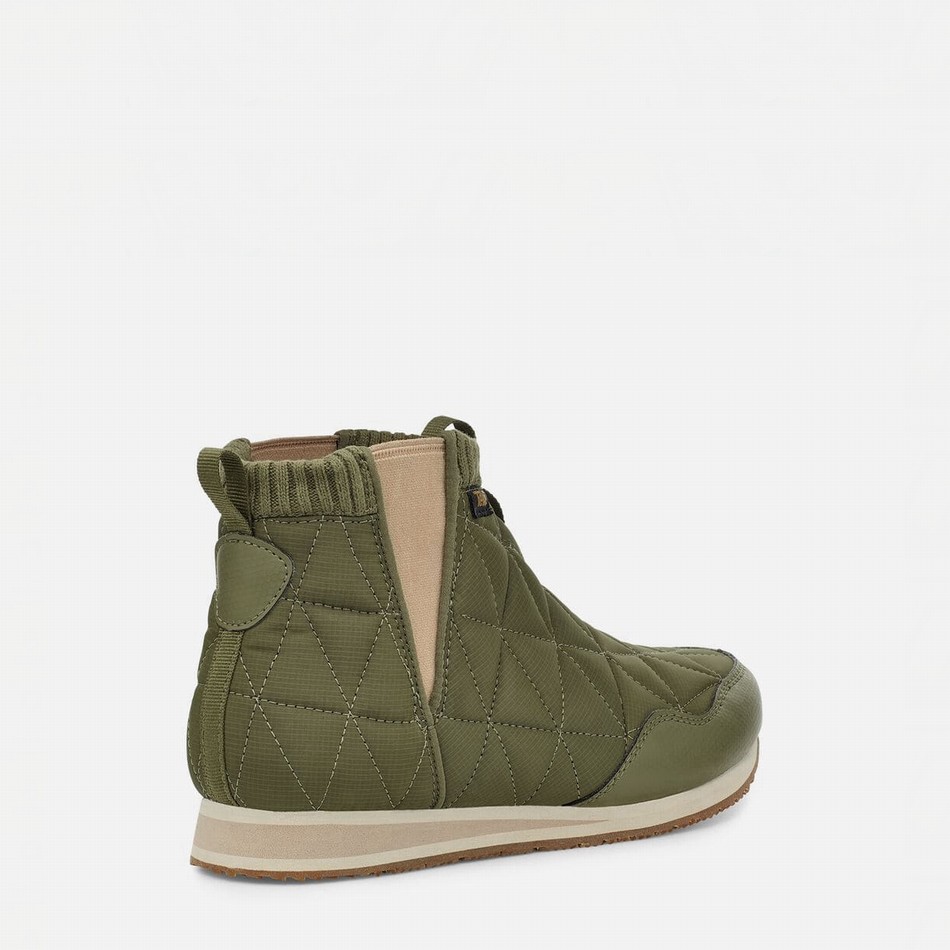 Teva Ember Mid Boots Olive | 1495021