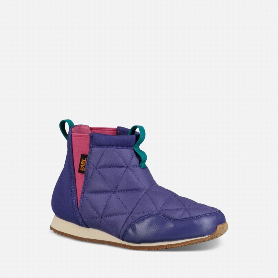 Teva Ember Mid Boots Purple | 3226327