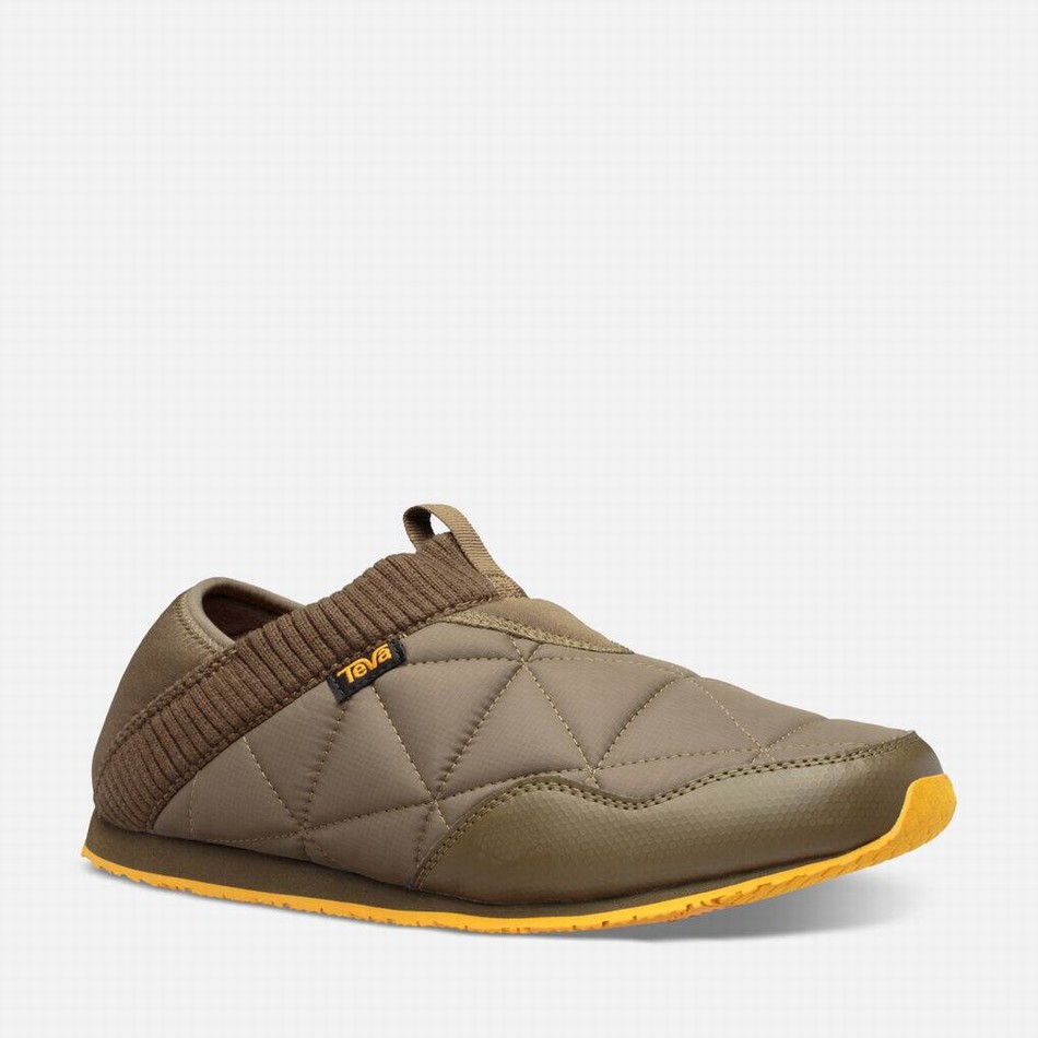 Teva Ember Moc Slip On Dark Olive | 6234829