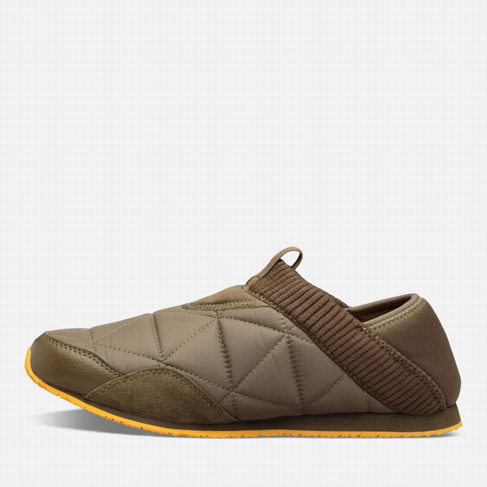 Teva Ember Moc Slip On Dark Olive | 6234829