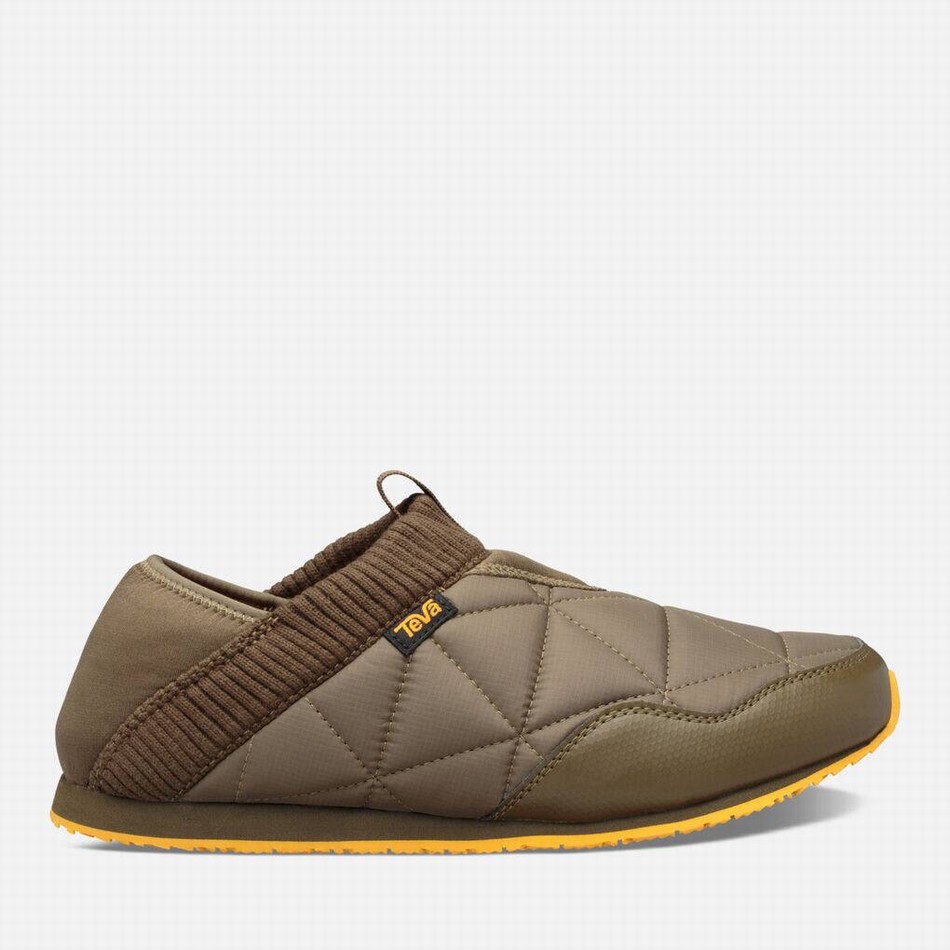 Teva Ember Moc Slip On Dark Olive | 6234829