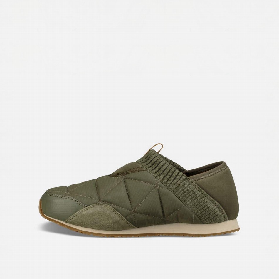 Teva Ember Moc Slip On Olive | 2905940