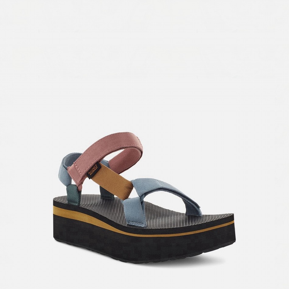 Teva Flatform Universal Platform Sandals Multicolor | 4035949