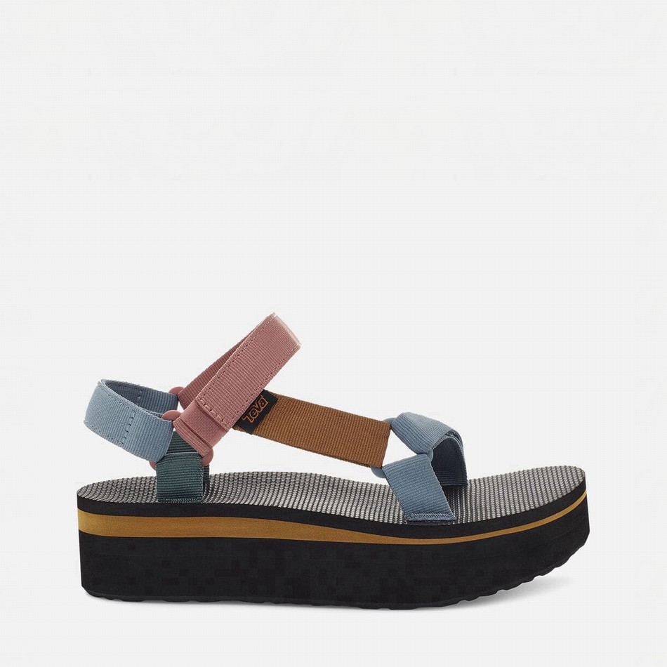 Teva Flatform Universal Platform Sandals Multicolor | 4035949