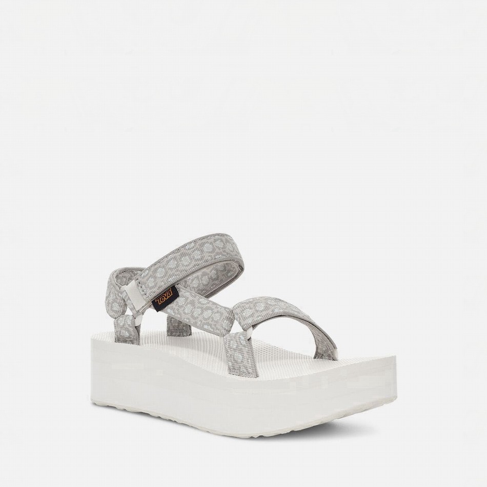 Teva Flatform Universal Platform Sandals Grey | 8540107