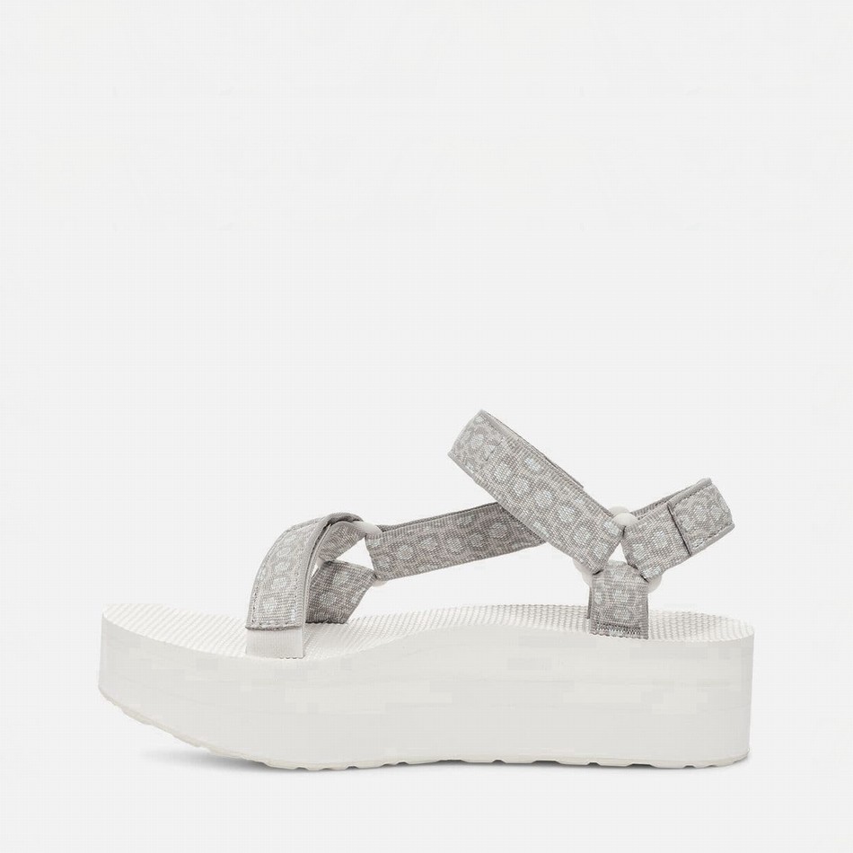 Teva Flatform Universal Platform Sandals Grey | 8540107