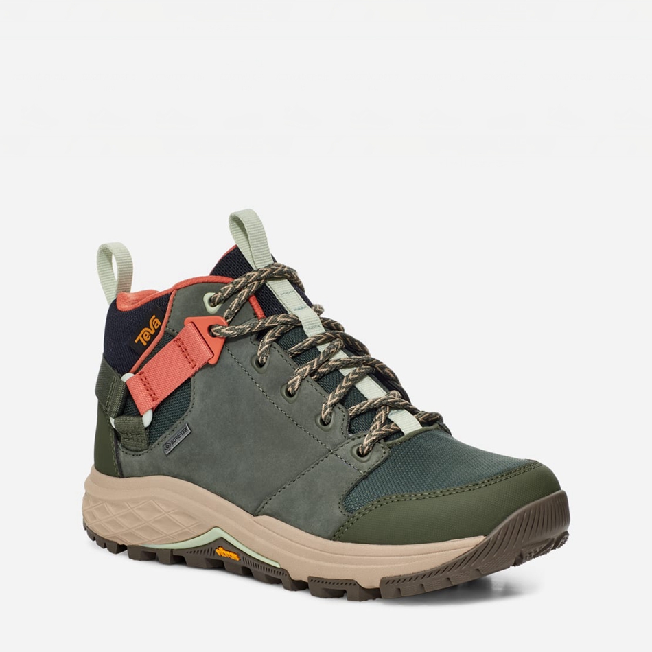 Teva Grandview Gore-Tex Hiking Boots Green | 3165077