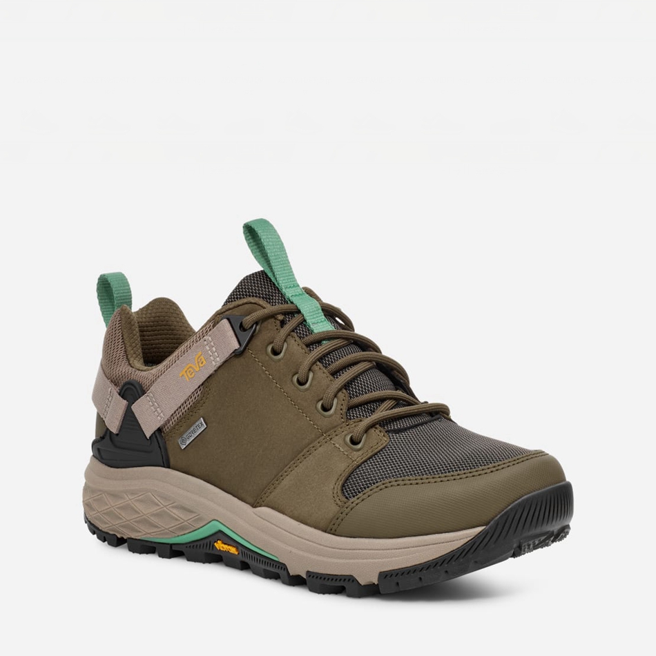 Teva Grandview Gtx Low Hiking Shoes Olive | 8826731