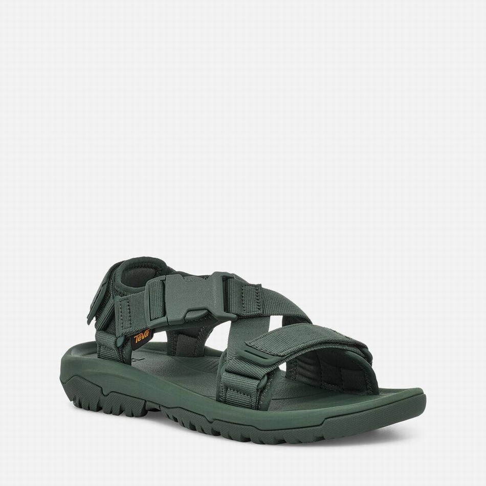 Teva Hurricane Verge Sandals Deep Green | 1515540