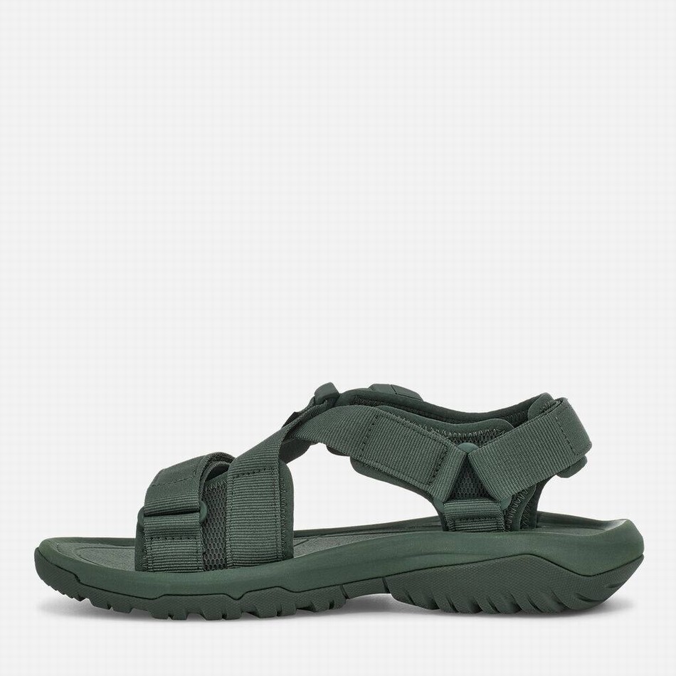 Teva Hurricane Verge Sandals Deep Green | 1515540