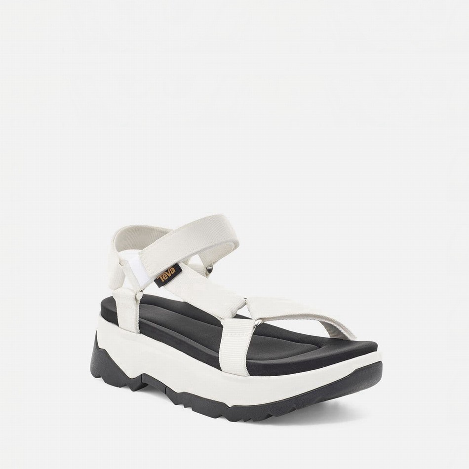 Teva Jadito Universal Platform Sandals White | 1293883