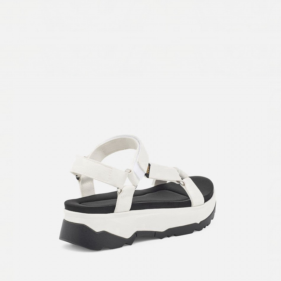 Teva Jadito Universal Platform Sandals White | 1293883