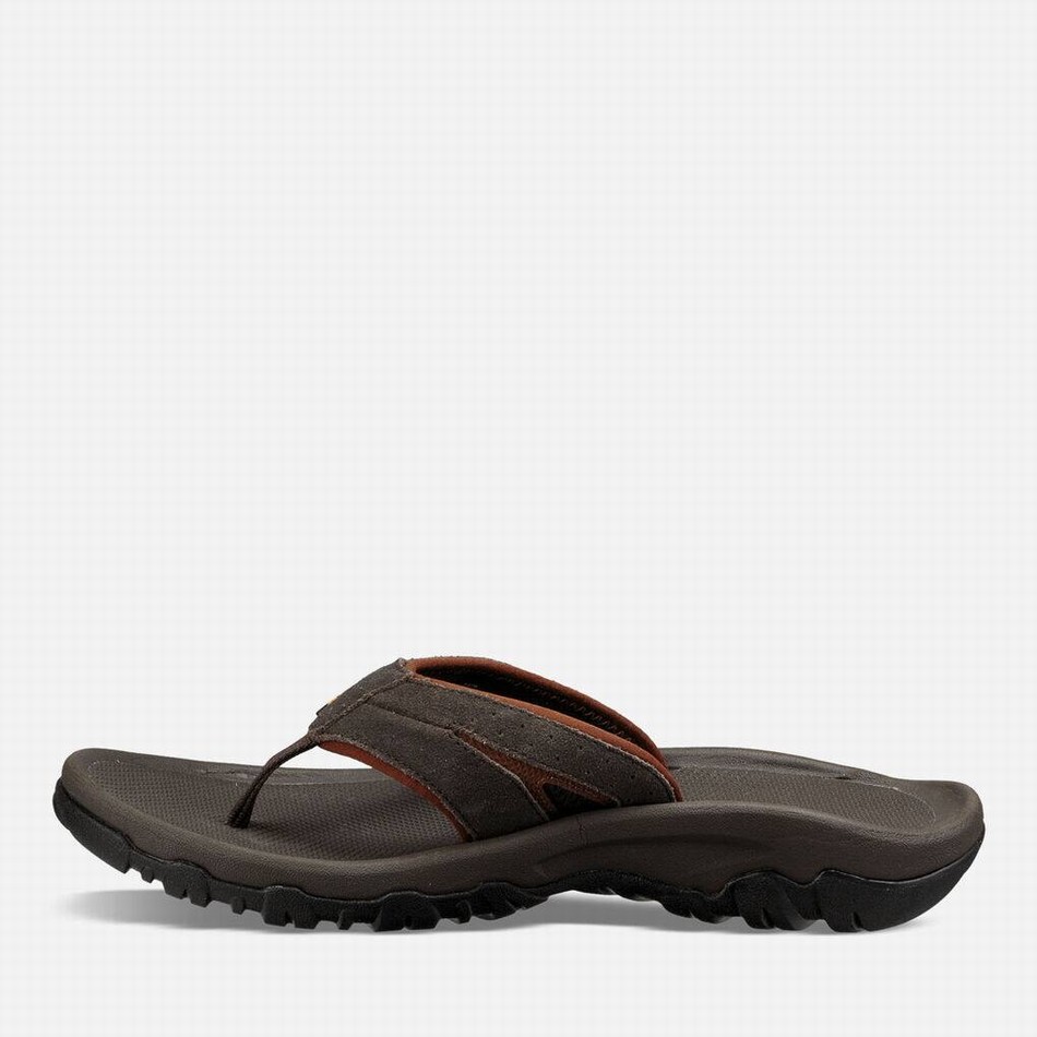 Teva Katavi 2 Thong Flip Flops Black | 8516654