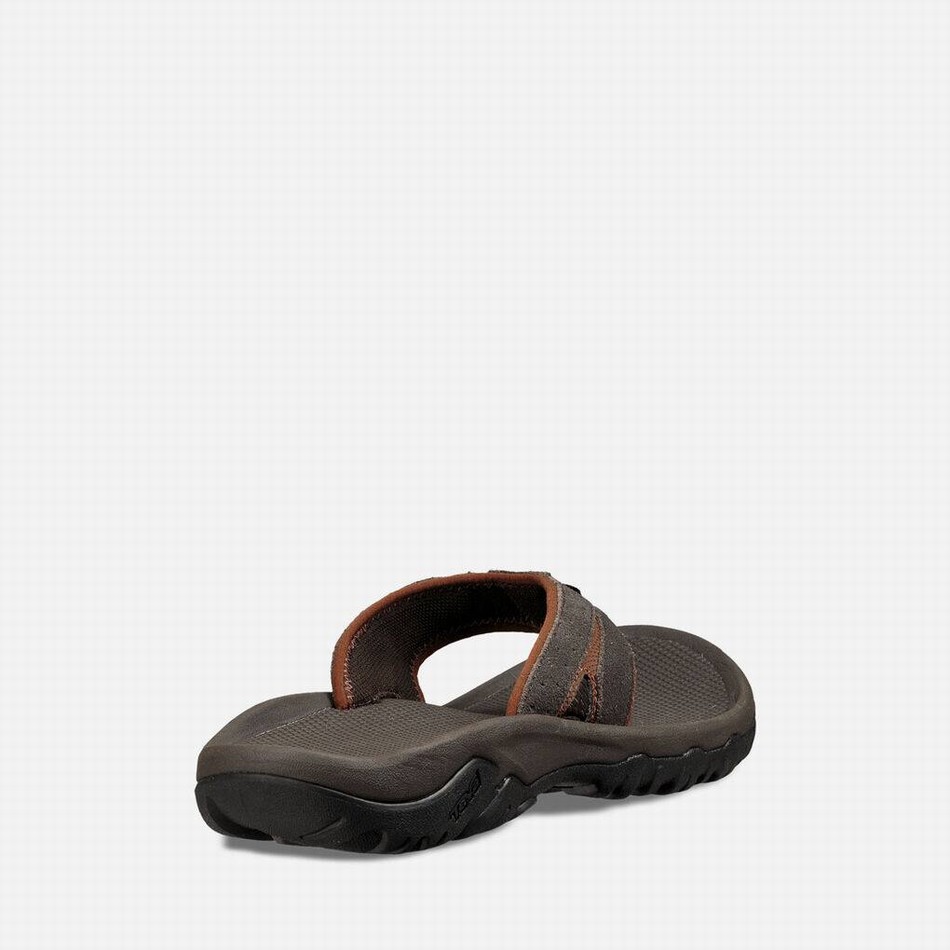 Teva Katavi 2 Thong Flip Flops Black | 8516654