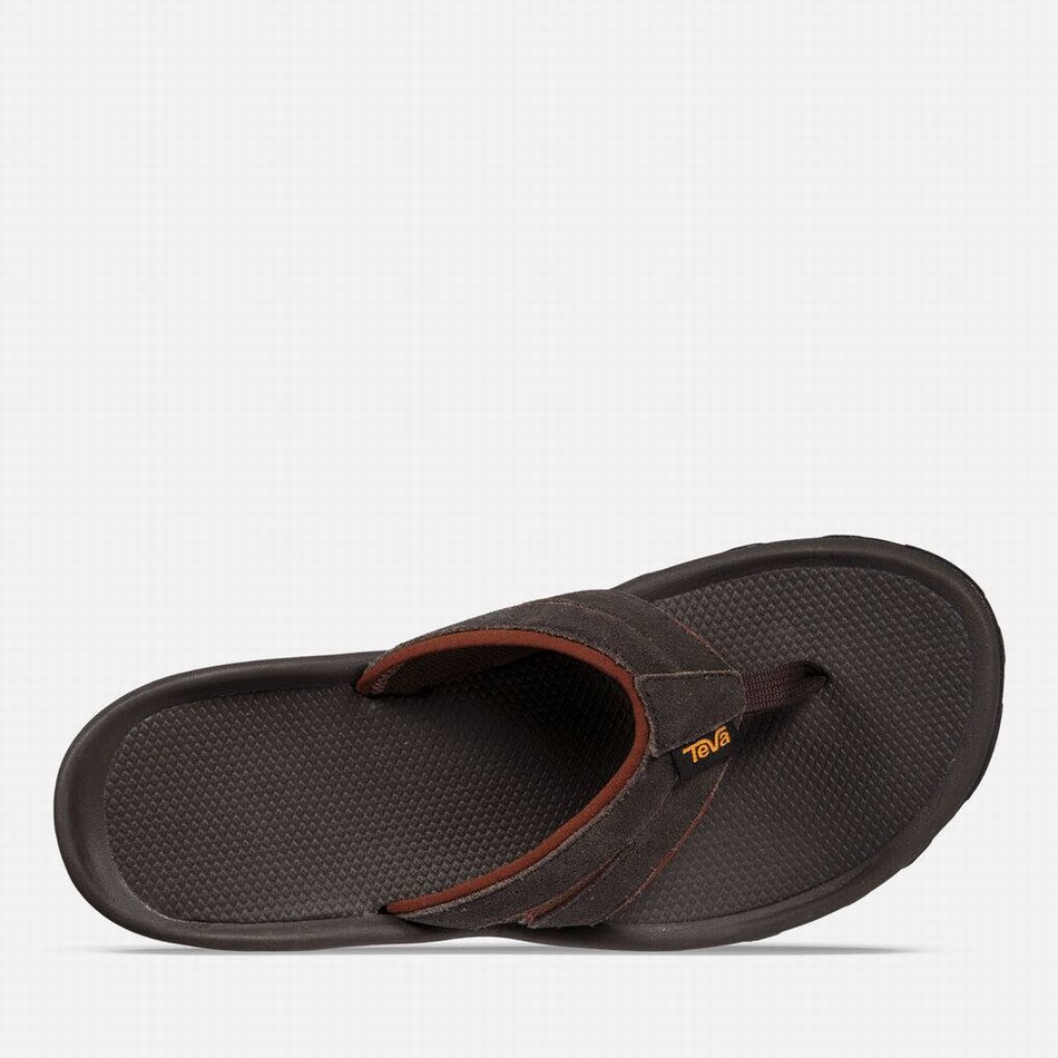 Teva Katavi 2 Thong Flip Flops Black | 8516654