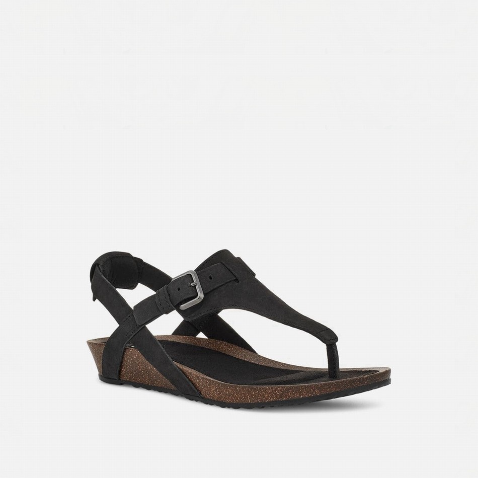 Teva Mahonia 3-Point Sandals Black | 9376180