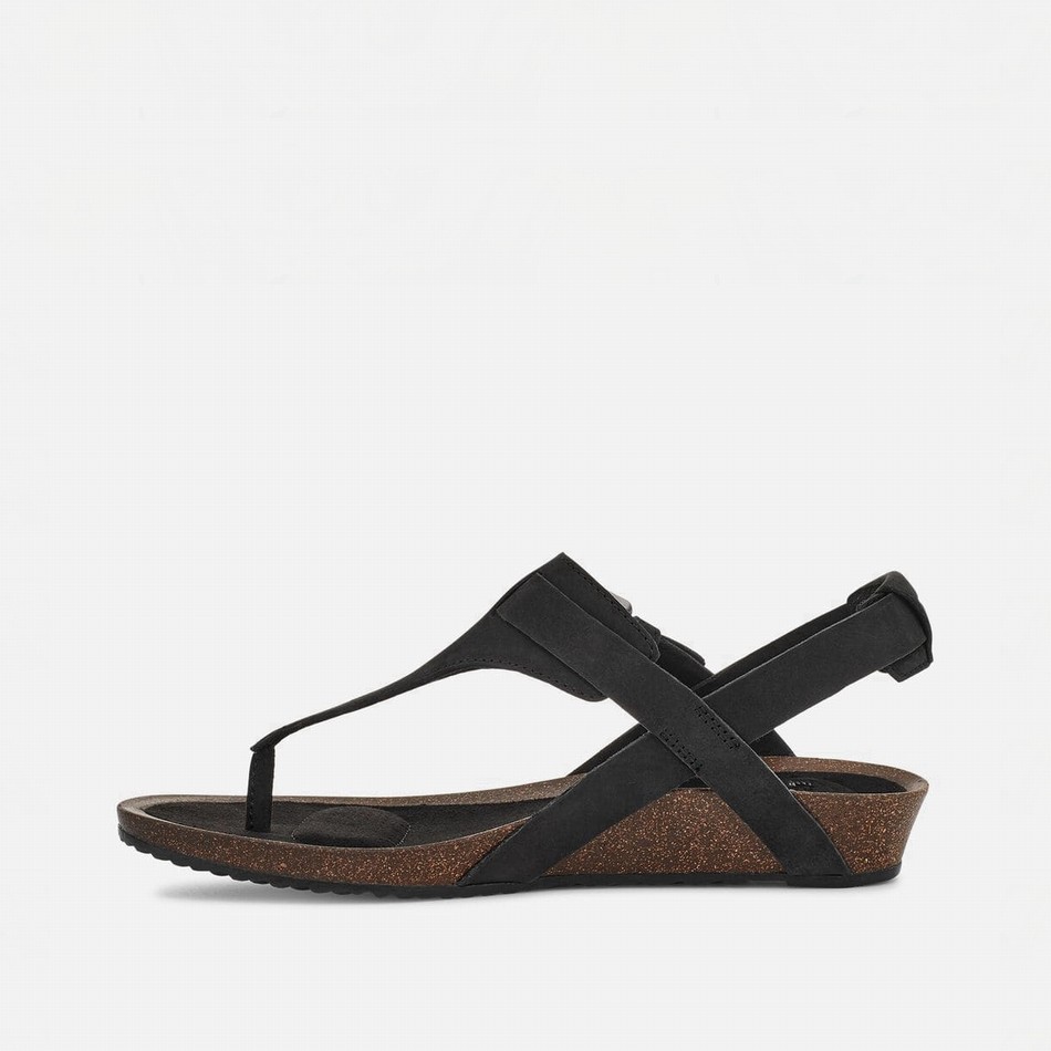 Teva Mahonia 3-Point Sandals Black | 9376180