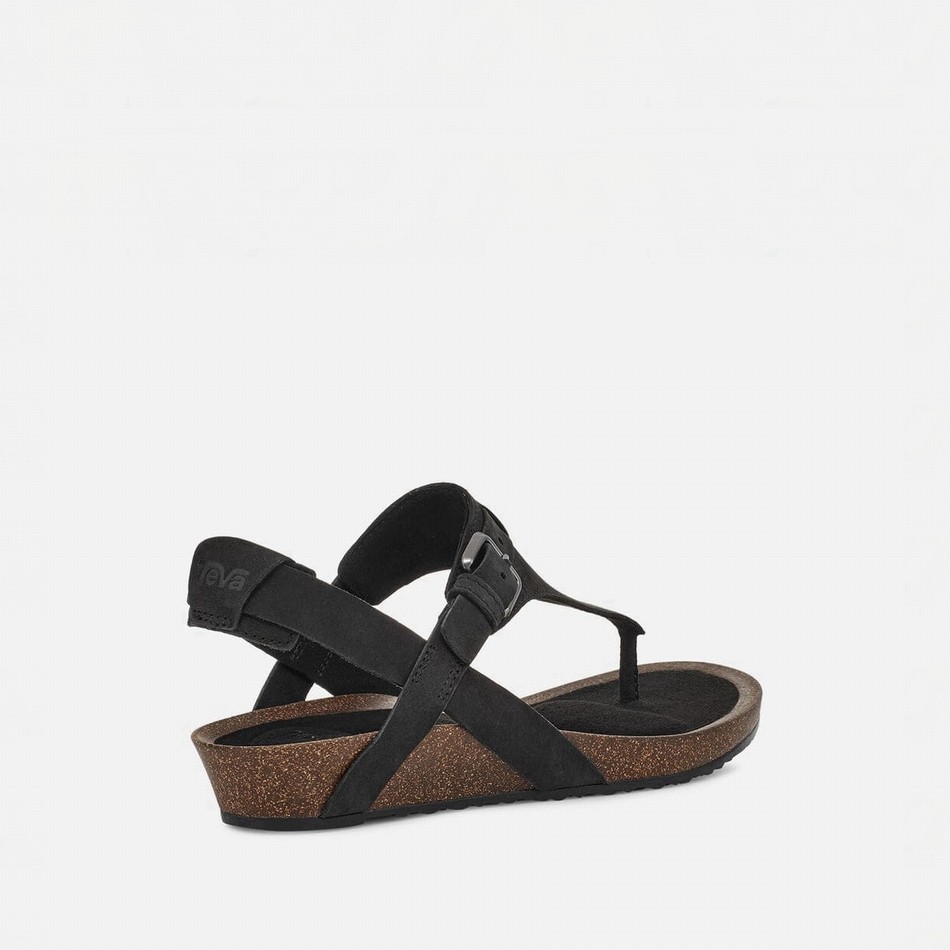 Teva Mahonia 3-Point Sandals Black | 9376180