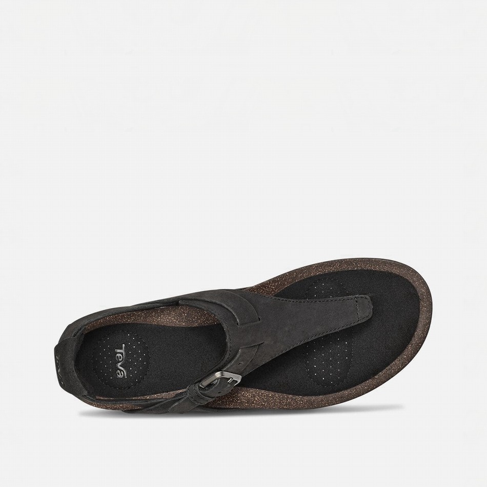 Teva Mahonia 3-Point Sandals Black | 9376180