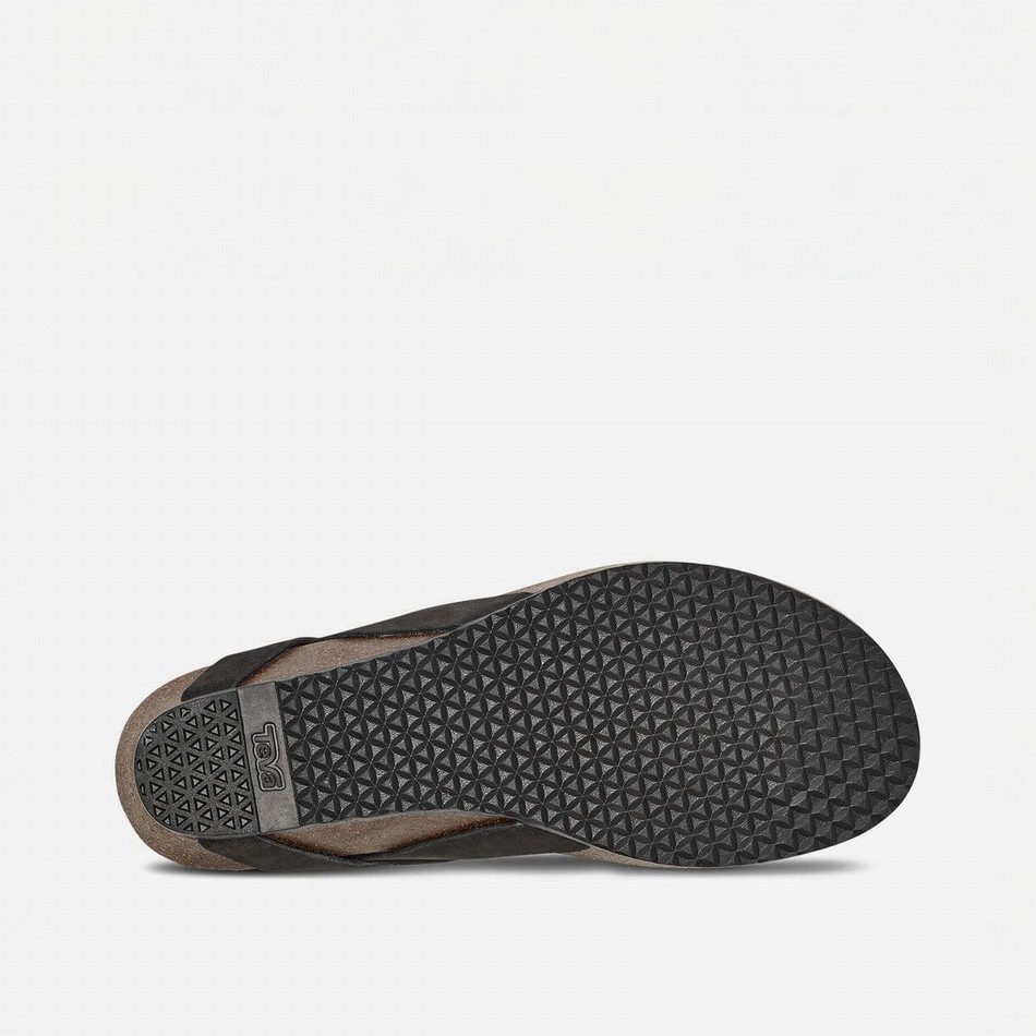 Teva Mahonia 3-Point Sandals Black | 9376180