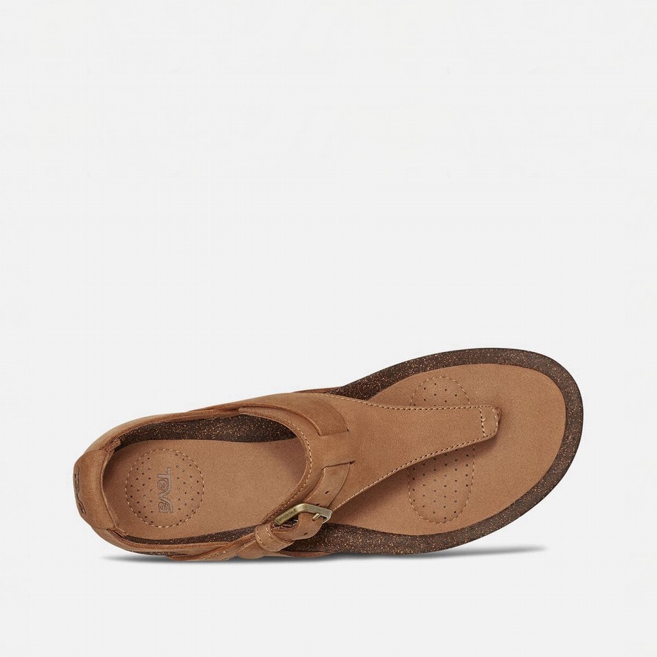 Teva Mahonia 3-Point Sandals Brown | 6929511