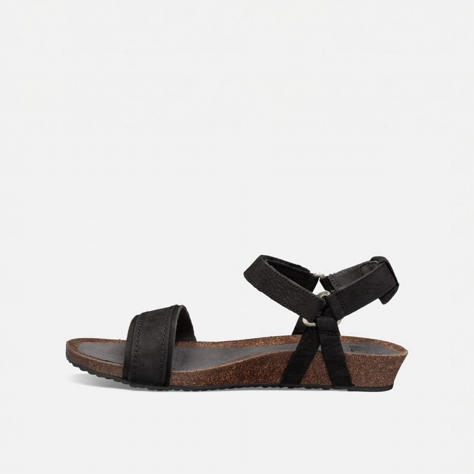 Teva Mahonia Stitch Sandals Black | 9722613