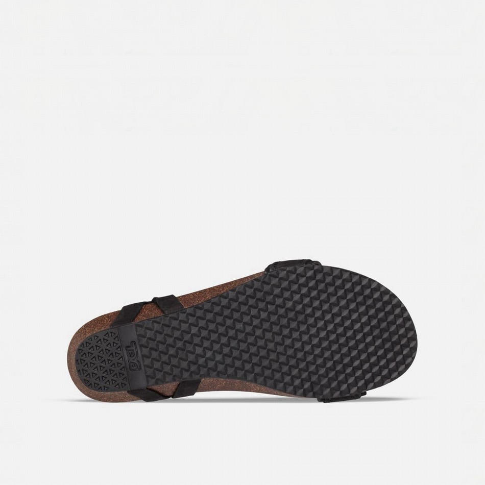 Teva Mahonia Stitch Sandals Black | 9722613