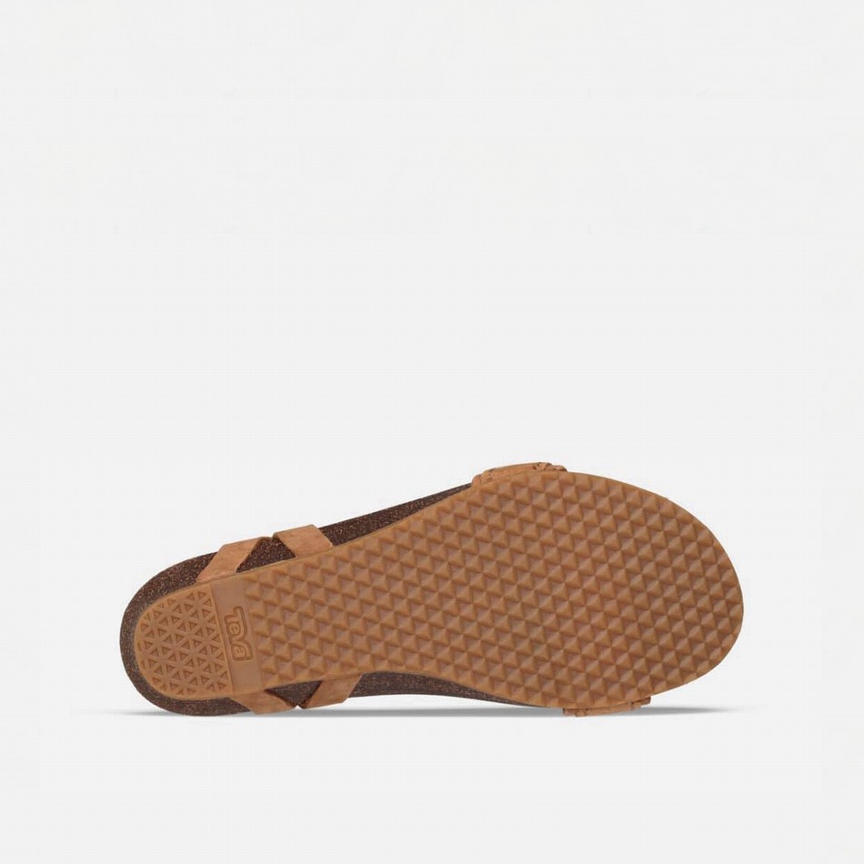 Teva Mahonia Stitch Sandals Brown | 3390909