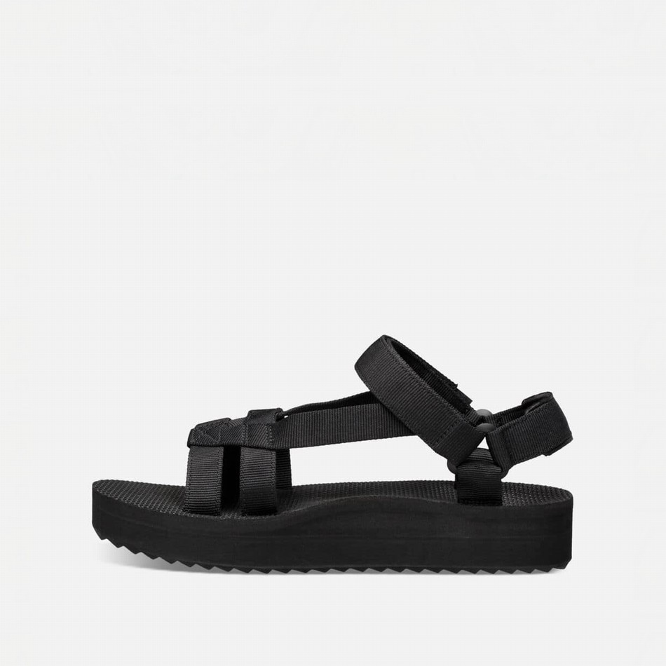 Teva Midform Arivaca Platform Sandals Black | 2229625