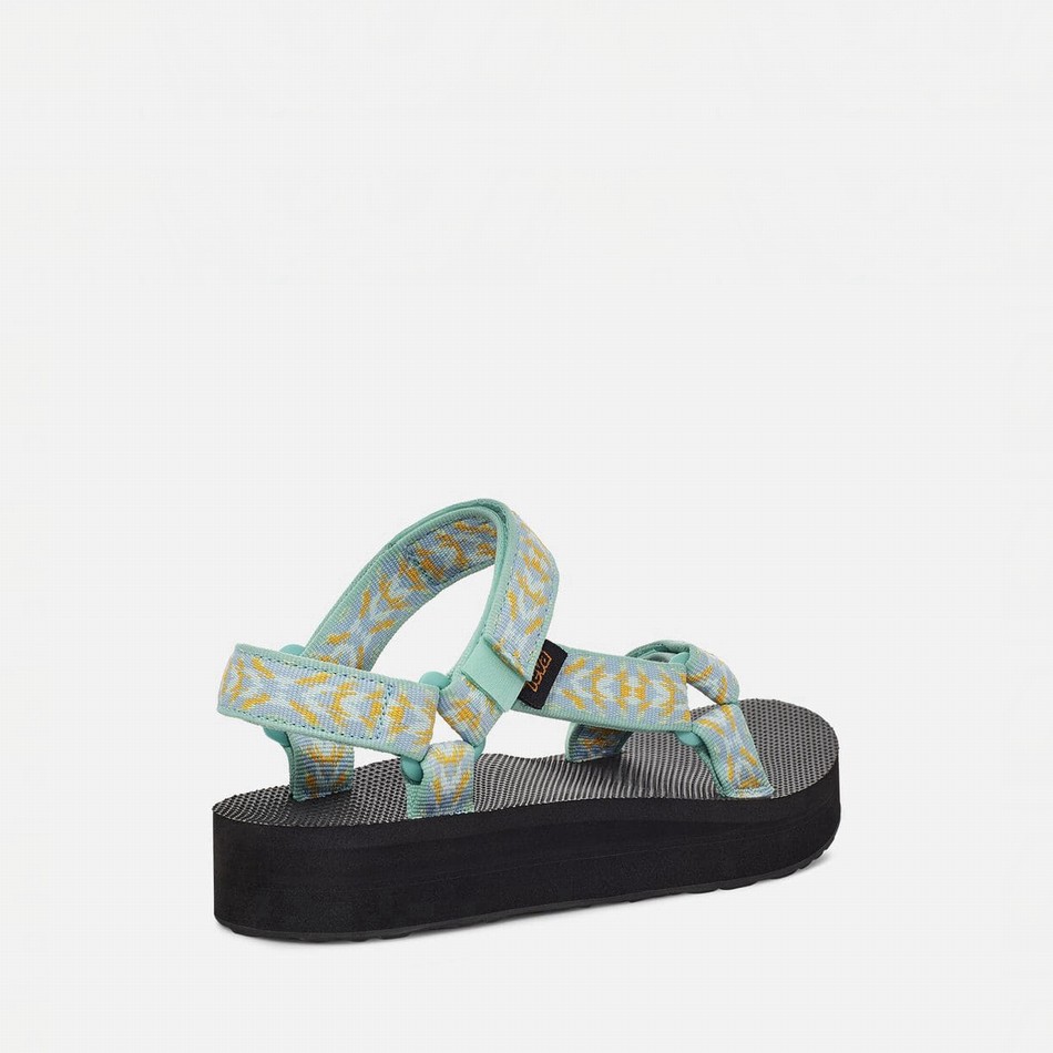 Teva Midform Universal Platform Sandals Light Blue | 4146424