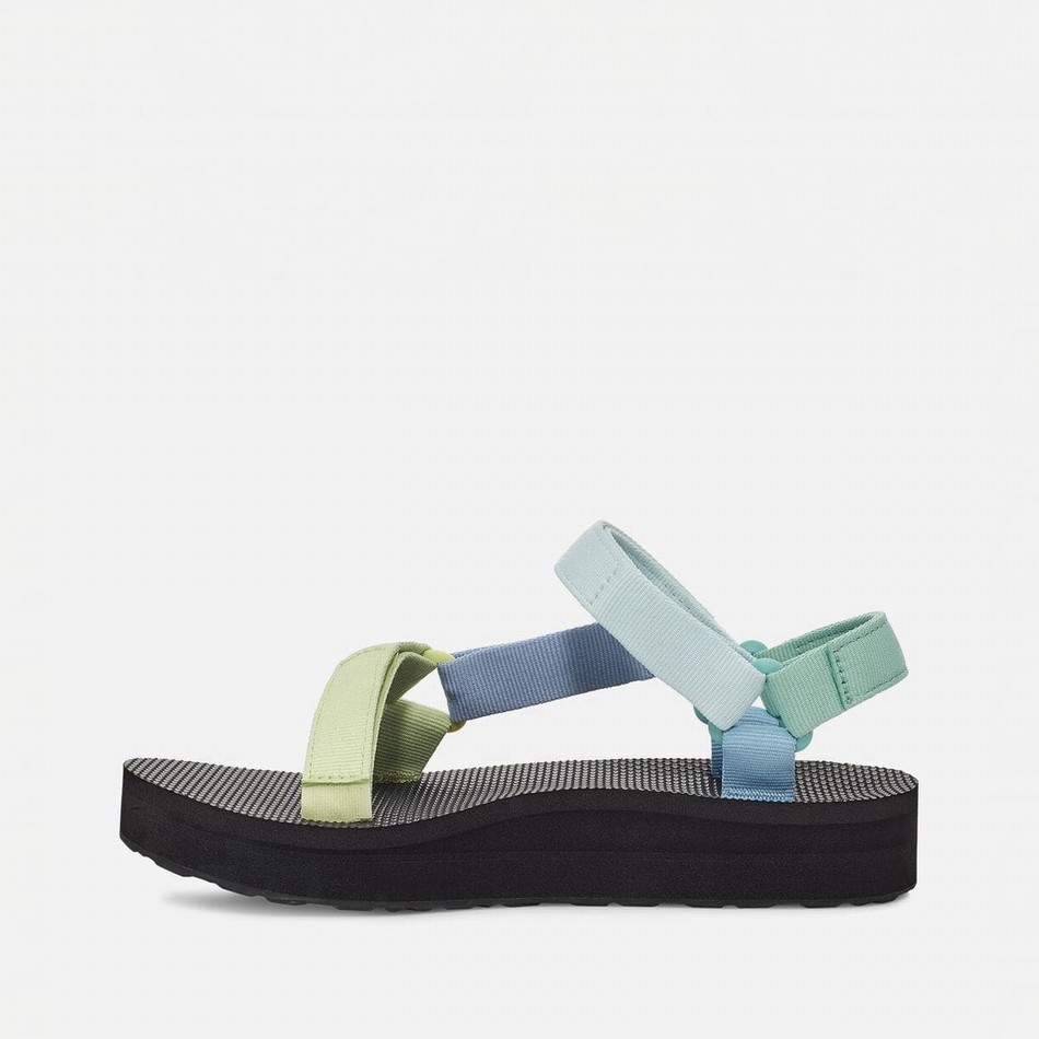 Teva Midform Universal Platform Sandals Multicolor | 5388229