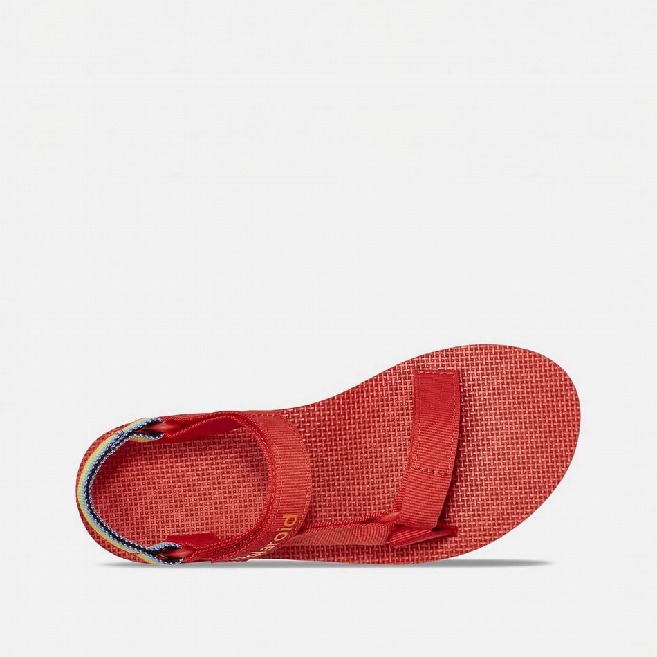 Teva Midform Universal Platform Sandals Red | 6886009