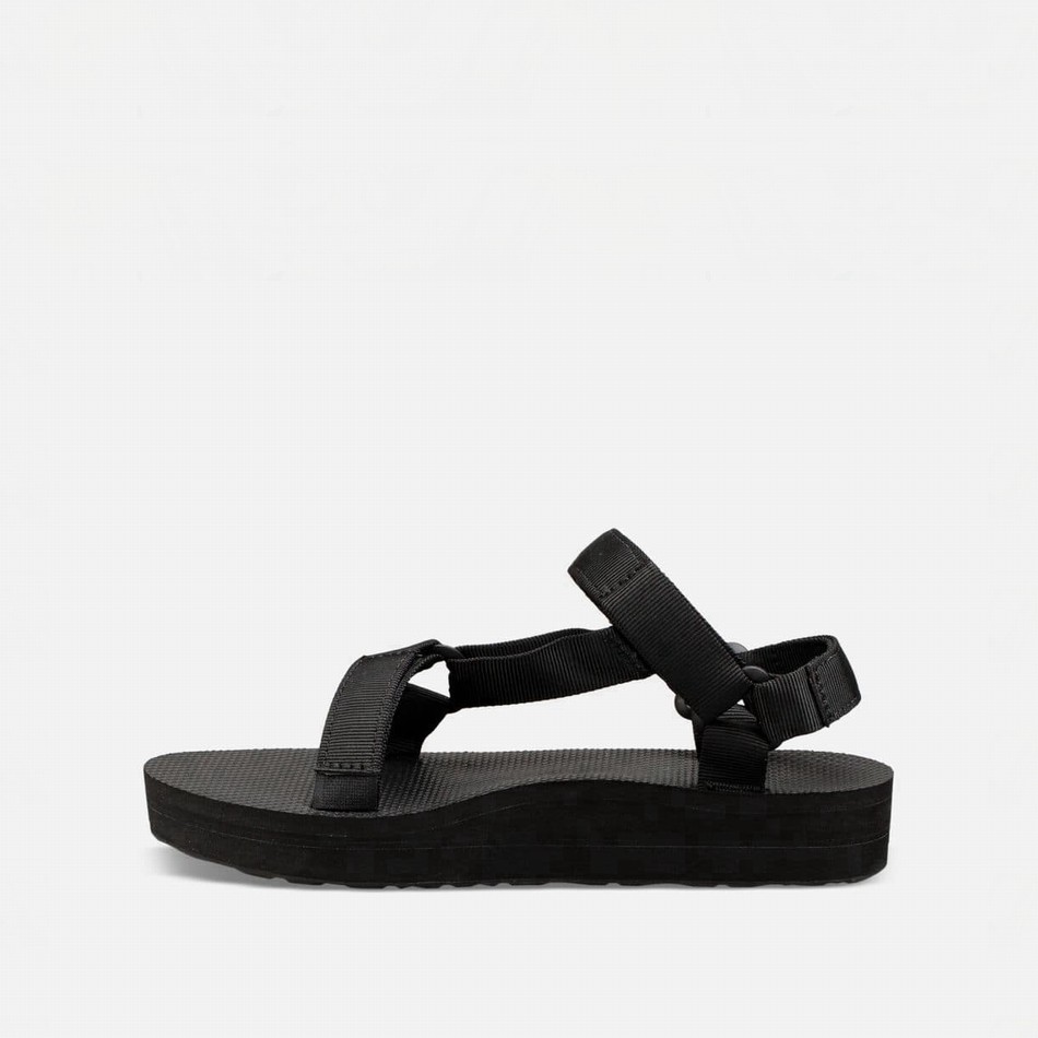 Teva Midform Universal Platform Sandals Black | 9870432