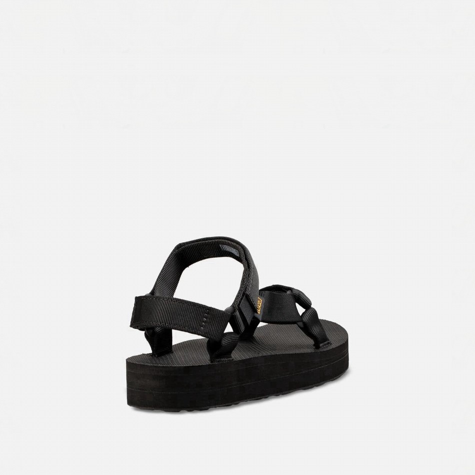 Teva Midform Universal Platform Sandals Black | 9870432