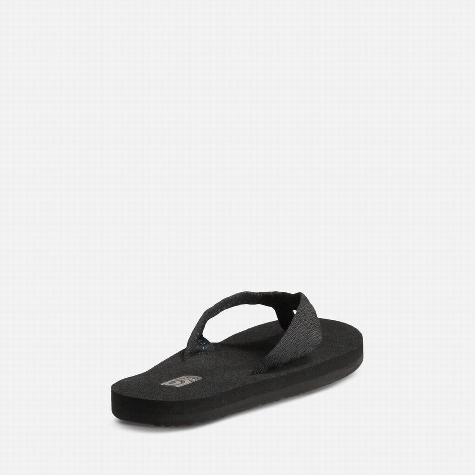 Teva Mush II Flip Flops Black | 3581443