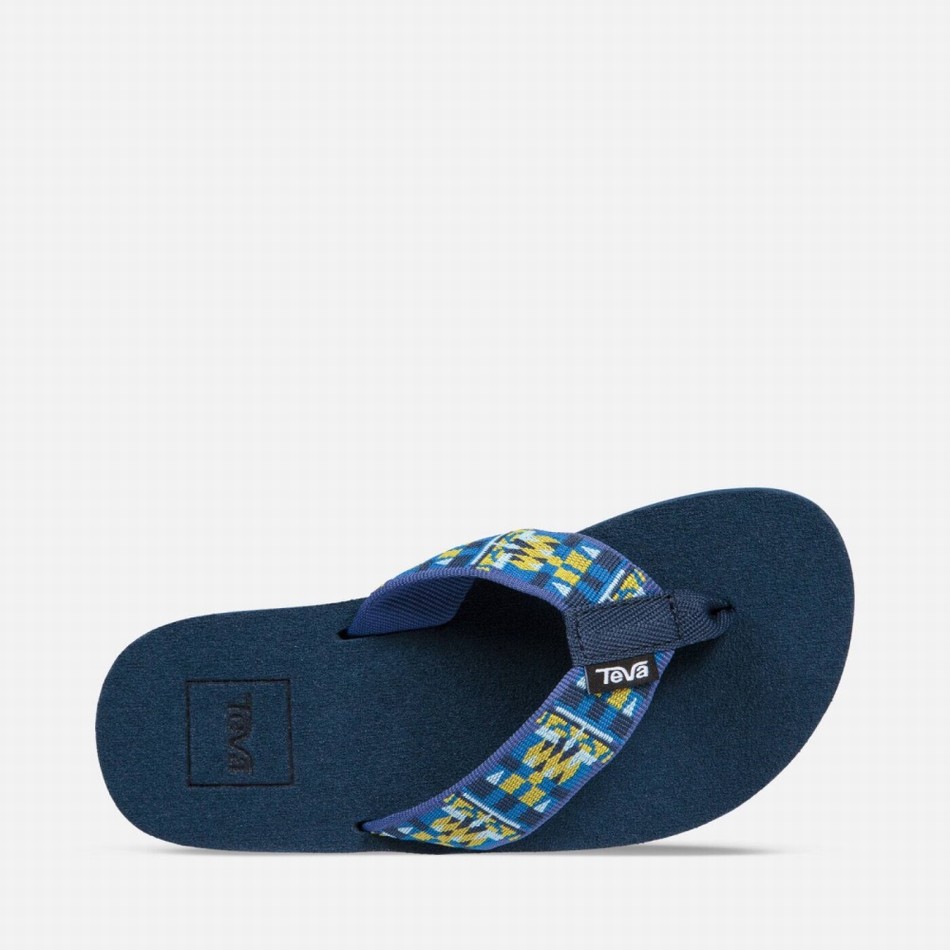 Teva Mush II Flip Flops Blue | 6039130