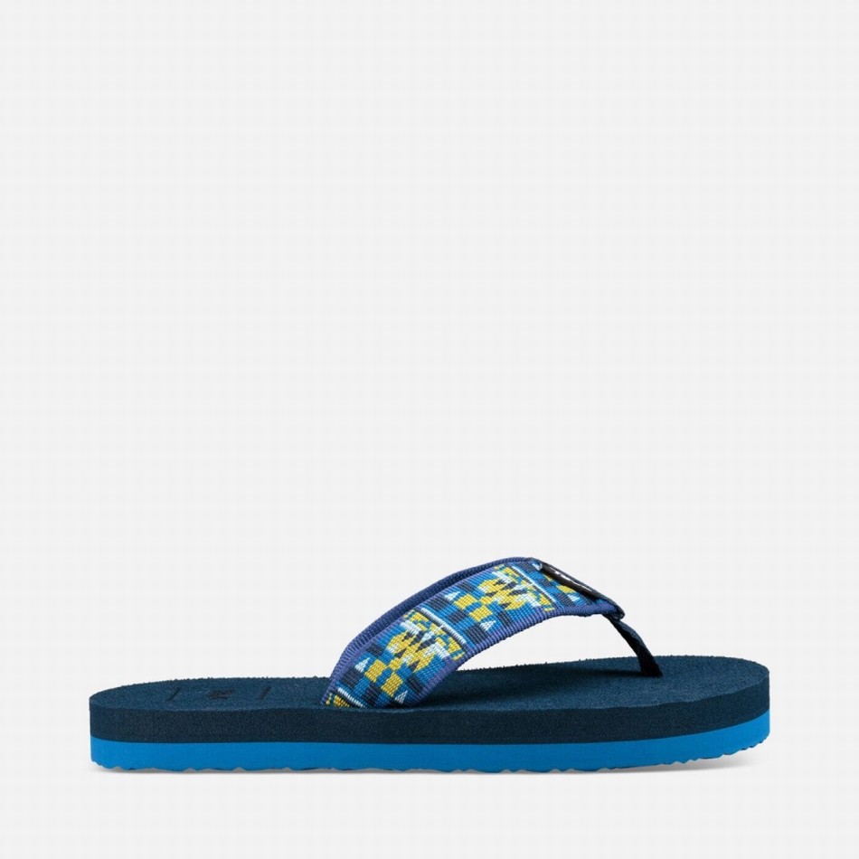 Teva Mush II Flip Flops Blue | 6039130