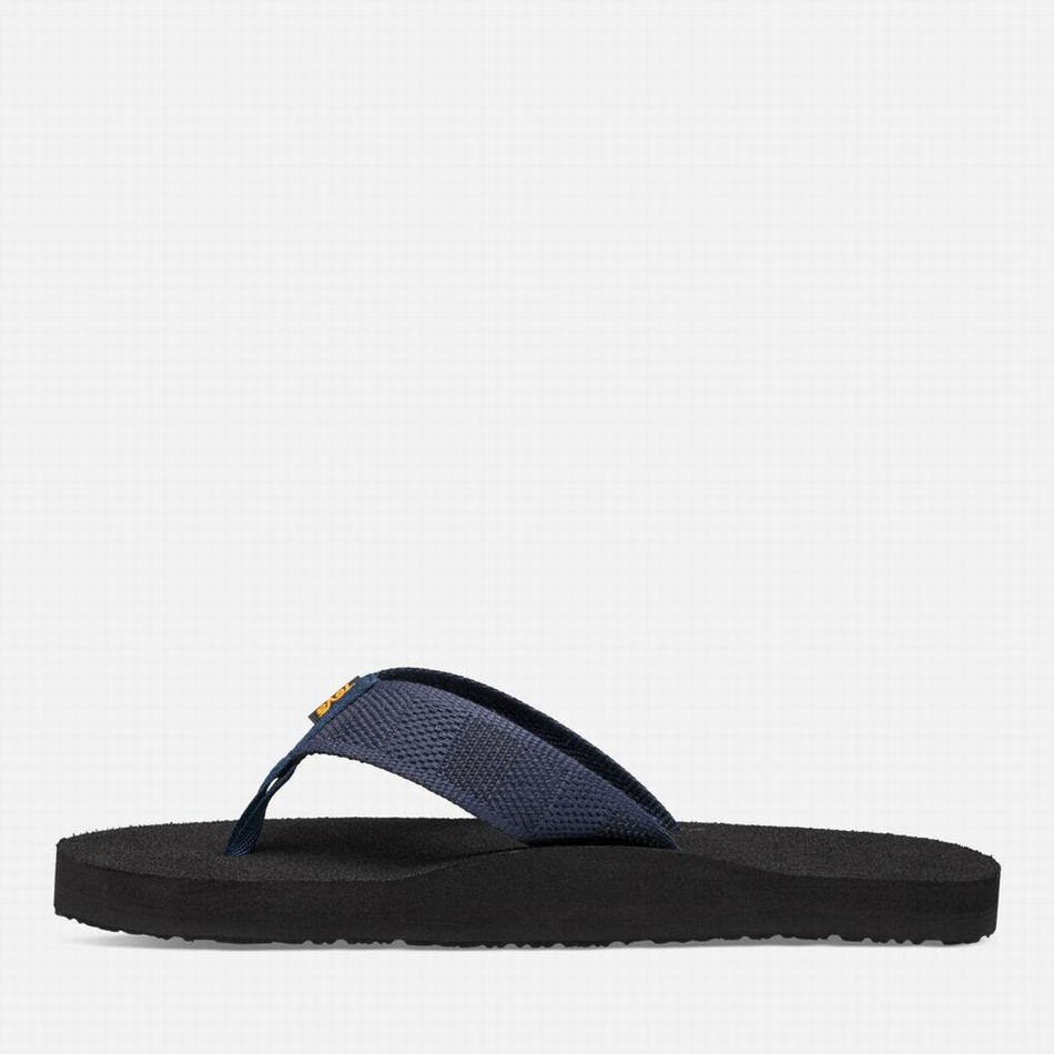 Teva Mush II Flip Flops Dark Blue | 2522719