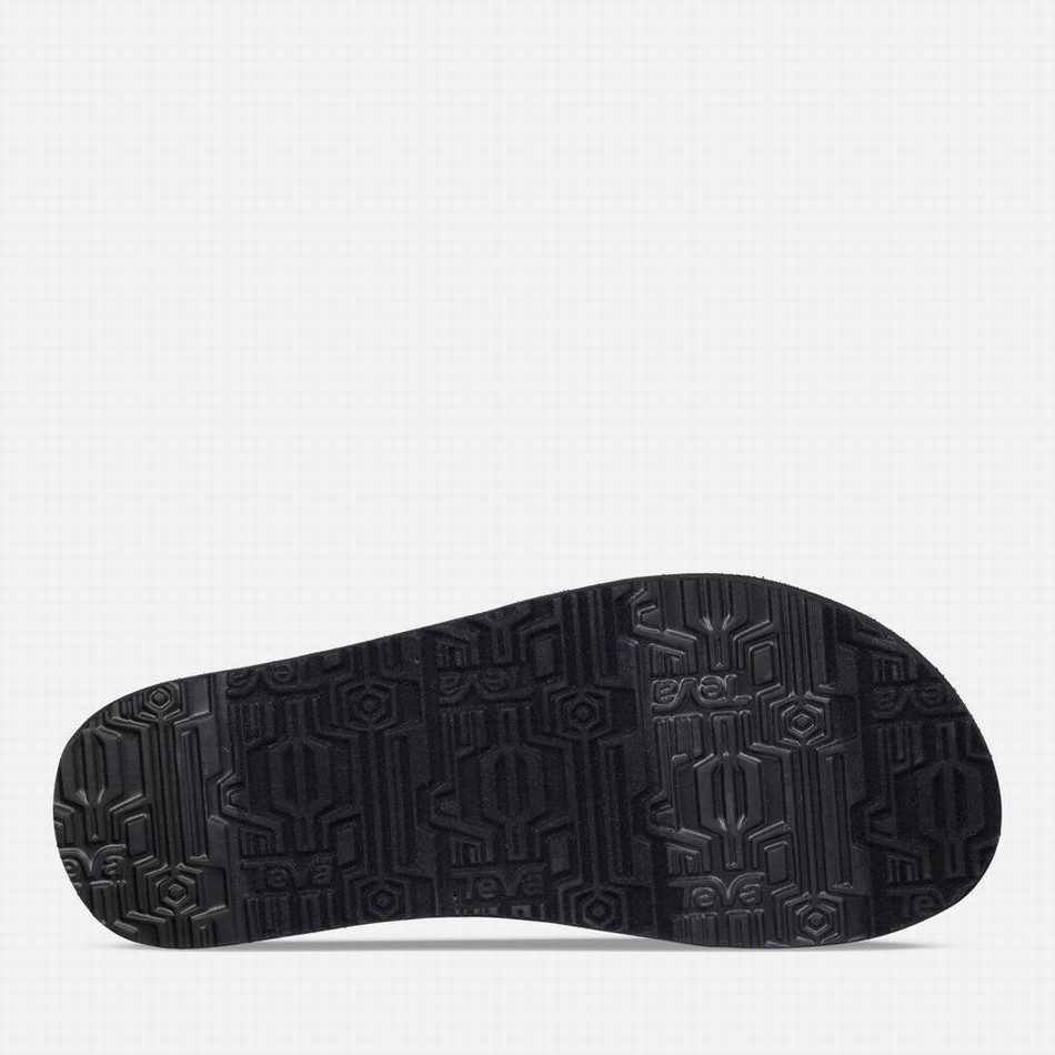 Teva Mush II Flip Flops Dark Blue | 2522719