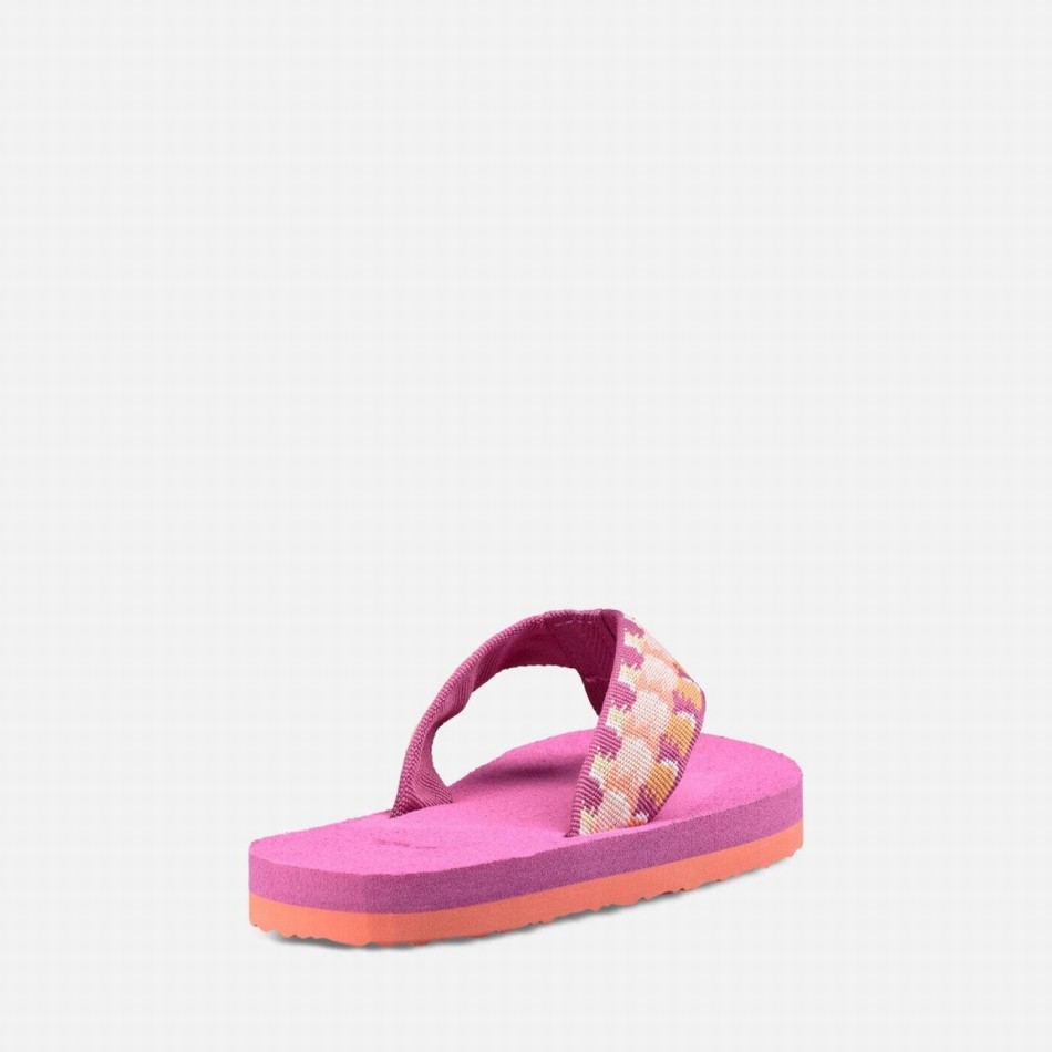 Teva Mush II Flip Flops Pink | 7643218