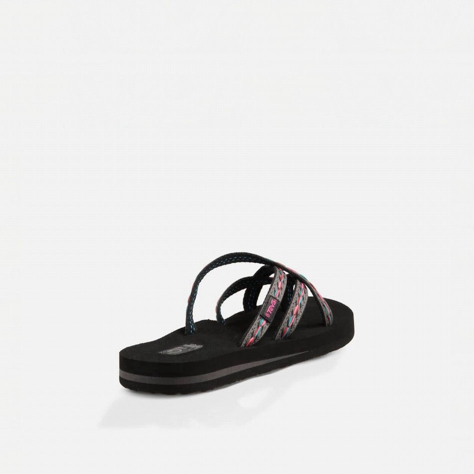 Teva Olowahu Flip Flops Black | 5603087